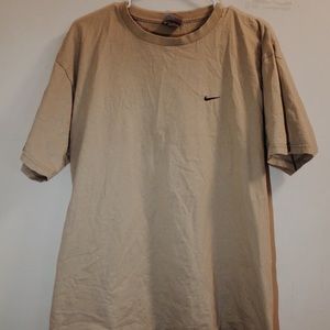 Nike | Tops | Tan Nike Tshirt | Poshmark